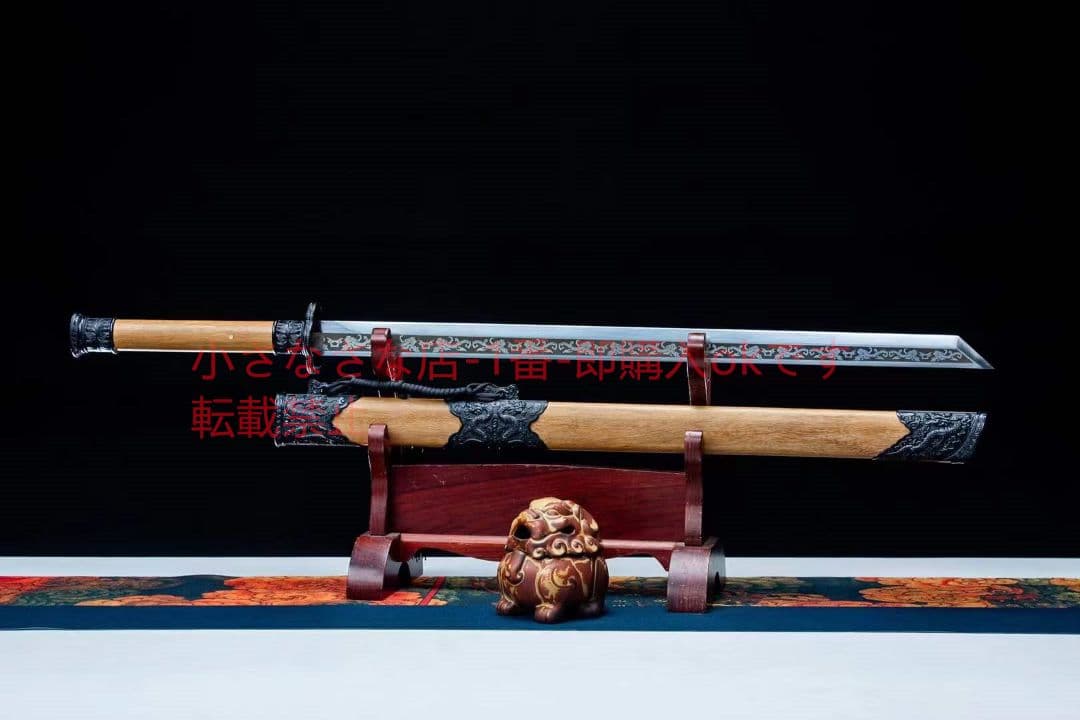 双竜唐刀  武具 刀装具 日本刀 唐剣  模造刀·模擬刀  居合刀