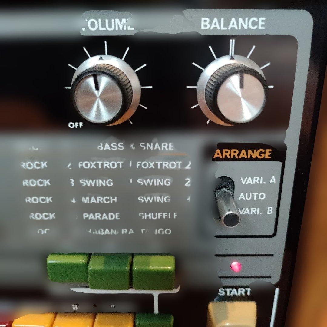 期間限定値下　ローランド Roland リズムボックス TR-66 動作確認済