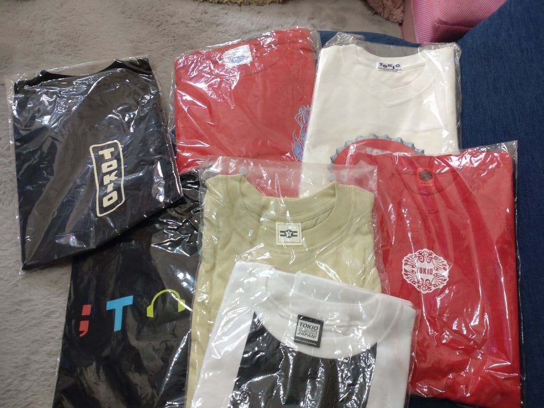 TOKIO　ライブ会場購入Ｔシャツ７枚セット未開封