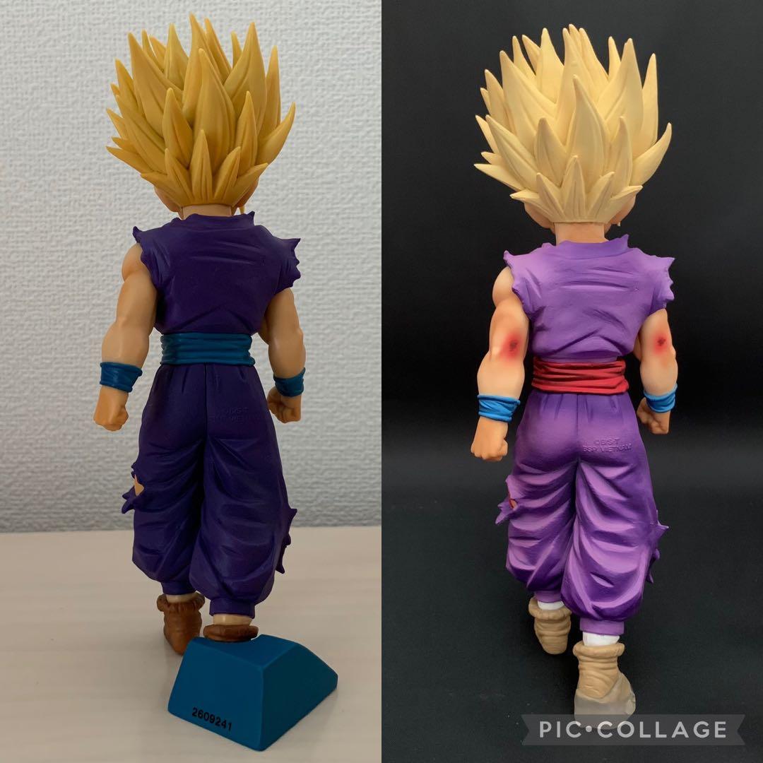 ドラゴンボール 出陣 孫悟飯 超サイヤ人2 フィギュア リペイント