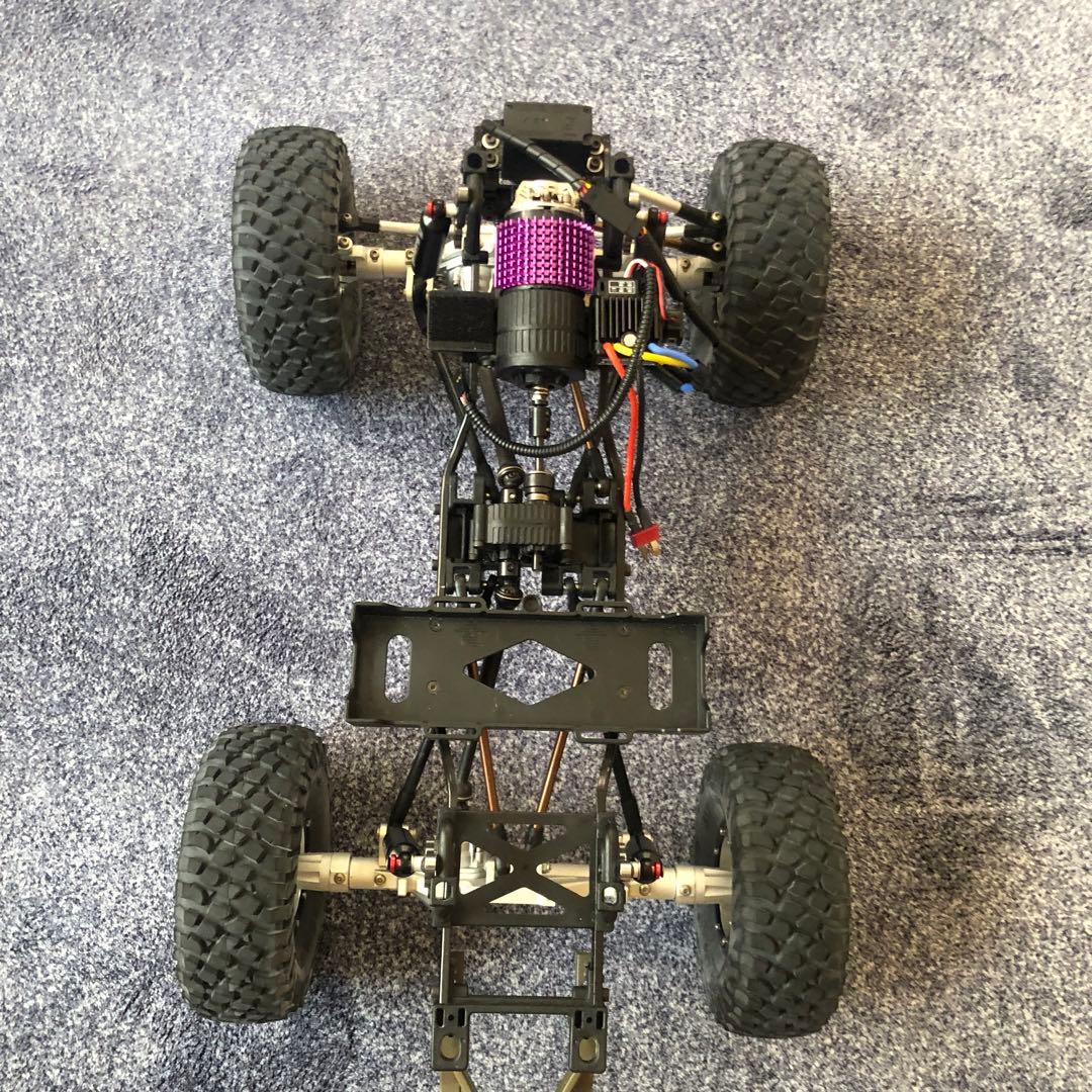 ラジコン1/6 jeep クローラー 2.2インチレイス脚周り　カスタム