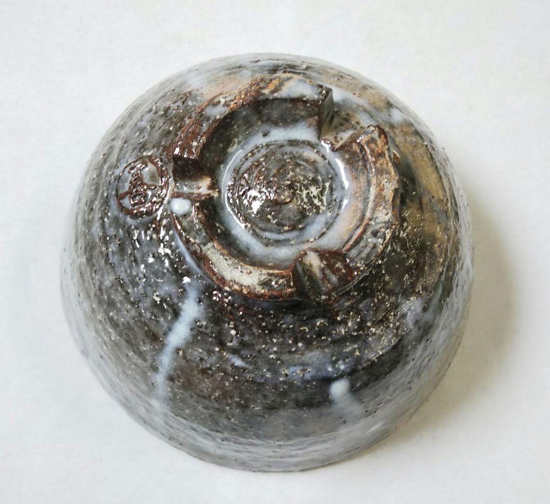 茶道具 萩焼 茶碗 指月窯 波多野善蔵 共箱 裏千家 紐