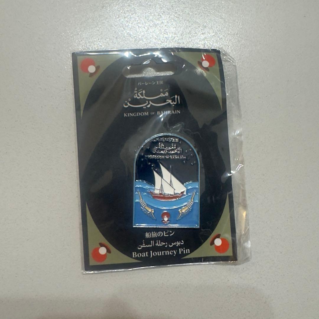 大阪関西万博　バーレーン館　ピンバッジ　船旅のピン