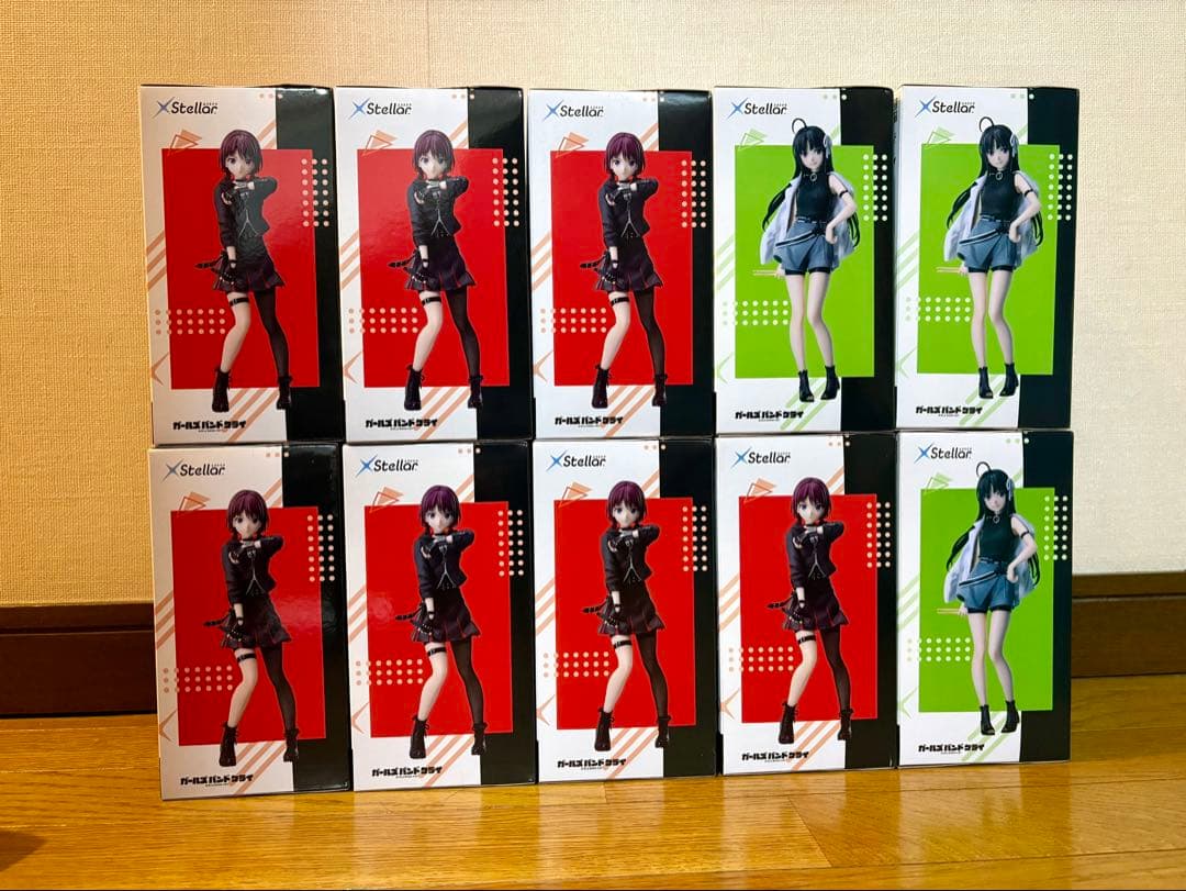 【新品】ガールズバンドクライ XStellar フィギュア 10個まとめ売り