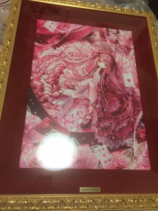 てぃんくる　Queen of Hearts 版画