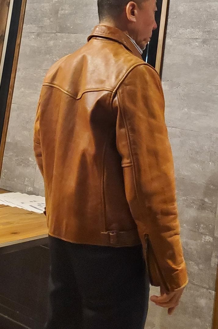 革ジャン　バイカー　シングル　ヴィンテージ