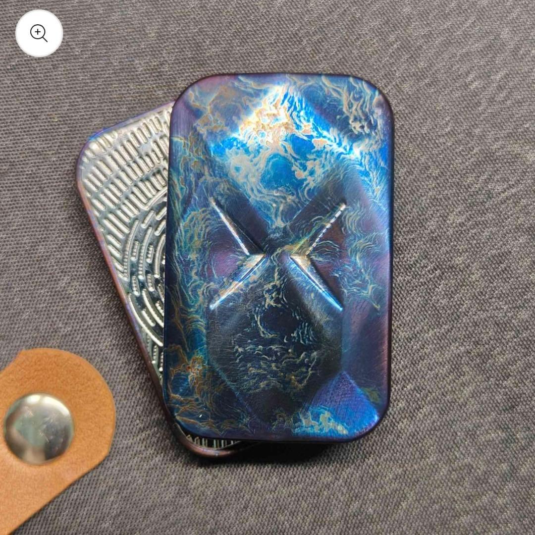 「正規品」ZD EDC フィジェットトイ　無限位音叉　Ti製