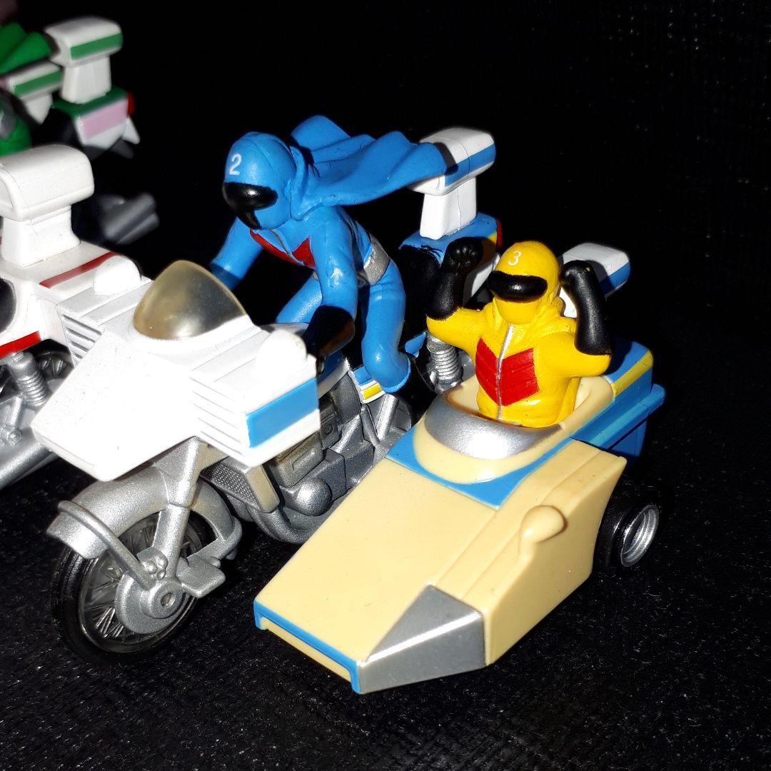 秘密戦隊ゴレンジャー　フィギュア　セット