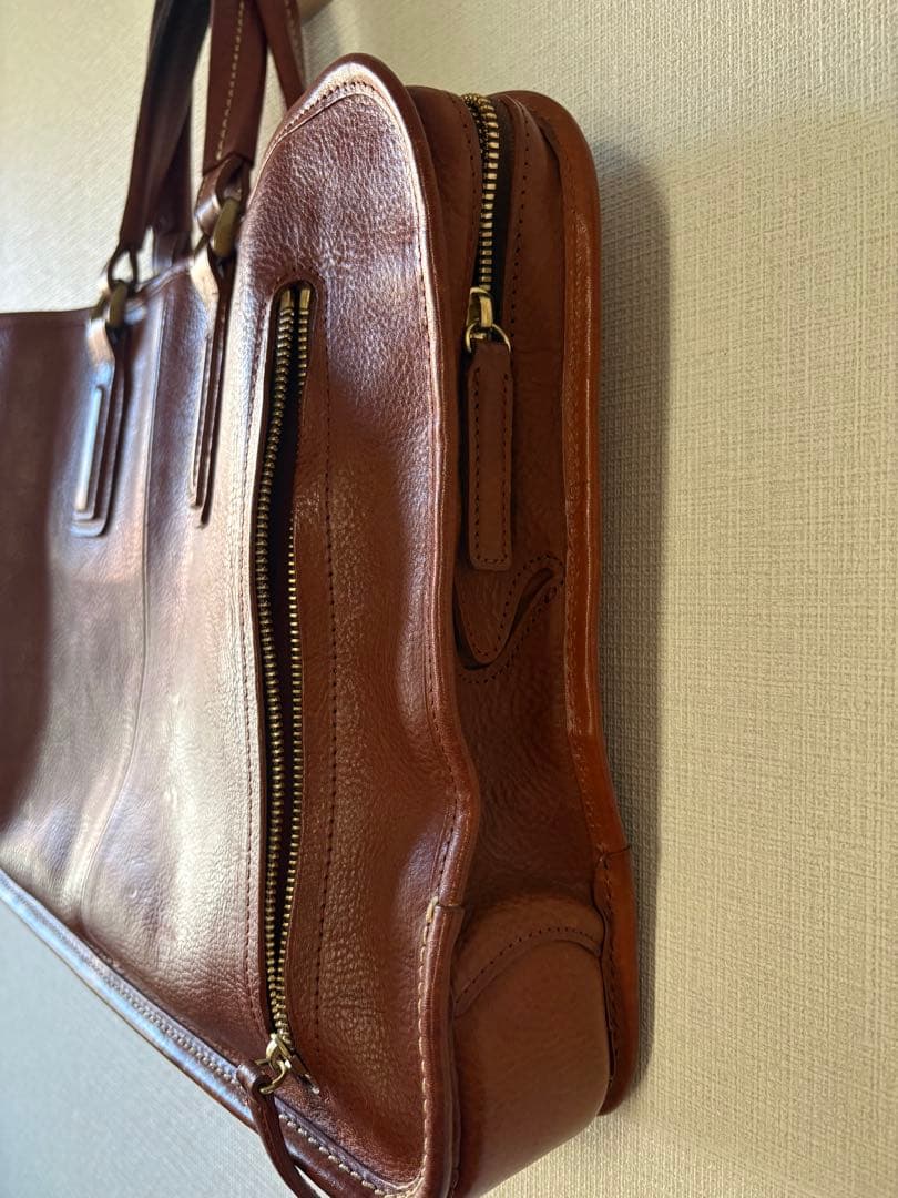 土屋鞄　ウルバーノ　アーバンブリーフ　ブラウン　ビジネスバック