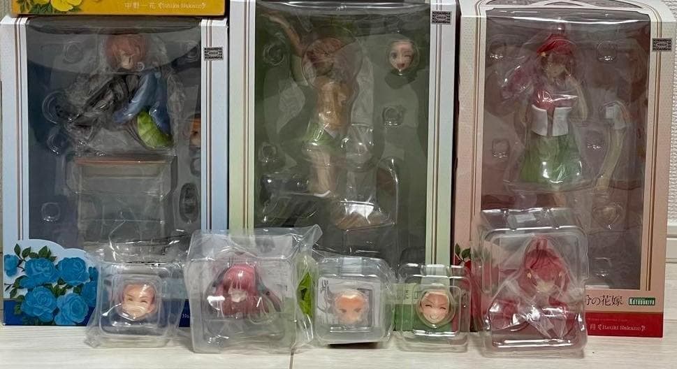 コトブキヤ 五等分の花嫁 中野一花 中野二乃 中野三玖 中野四葉 中野五月