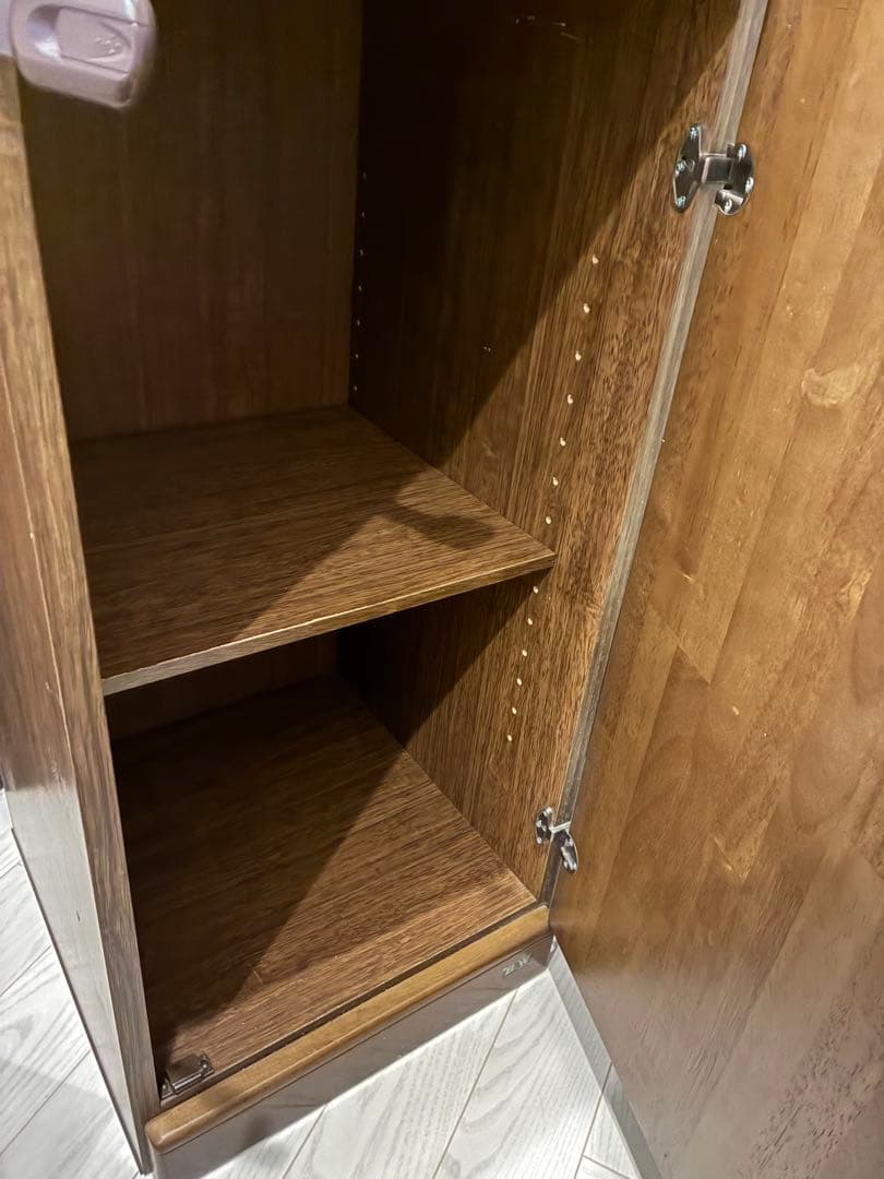 専用　1/5限定　ビンテージ　木製 ガラス扉 キャビネット コレクションケース