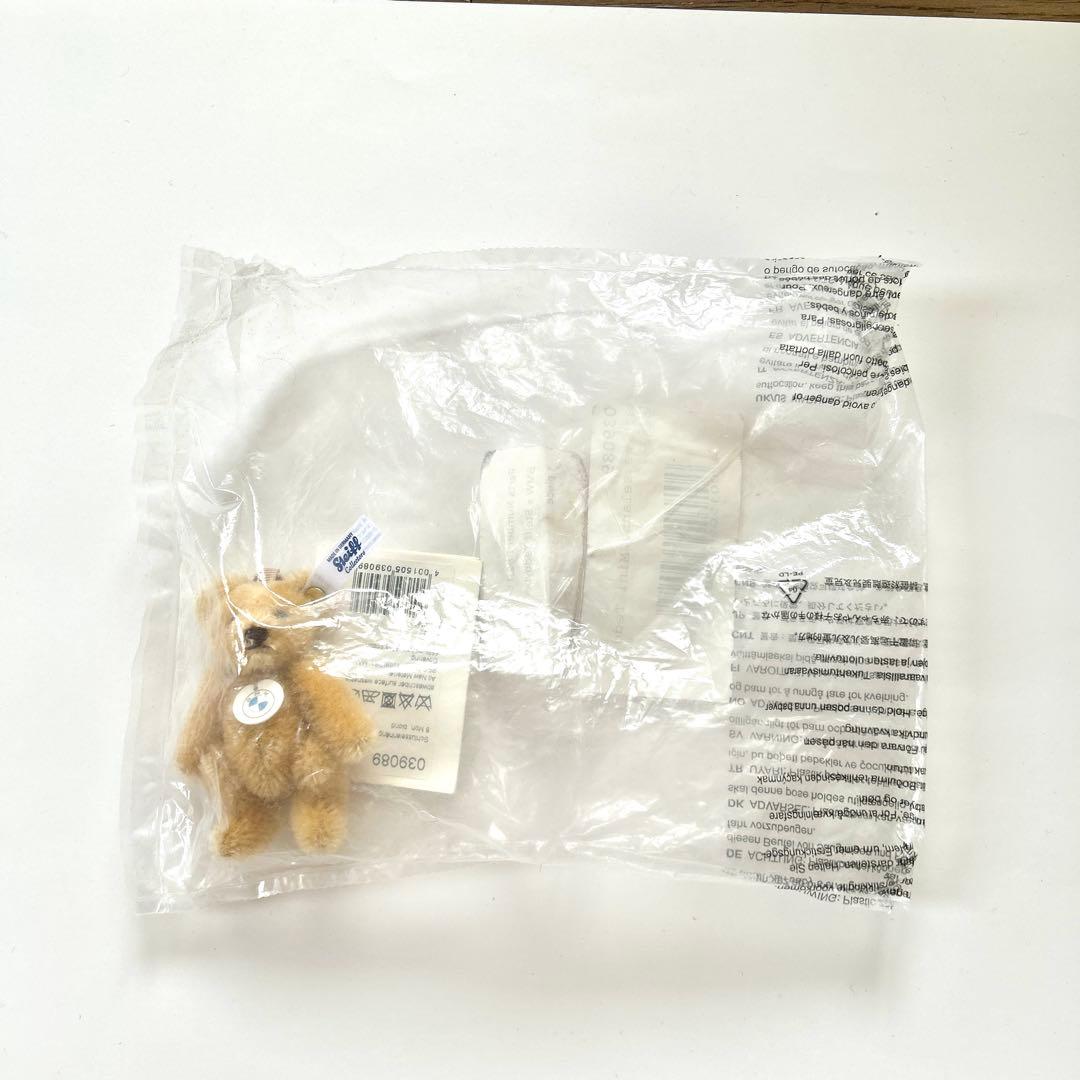 【新品未使用】BMW×Steiff(シュタイフ）テディベア キーリング