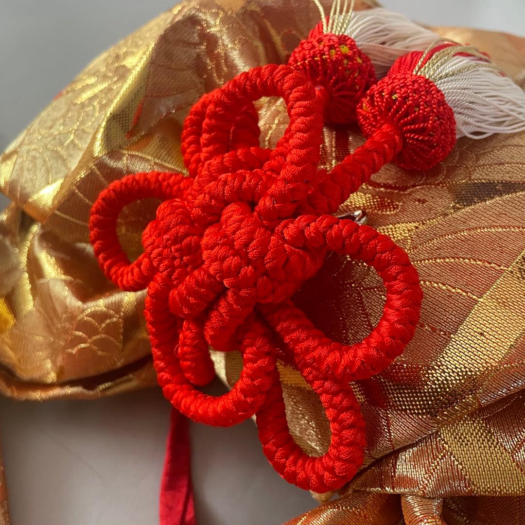 七五三　小さめ7歳さん　6歳さん　お着物セット　大寸作り帯