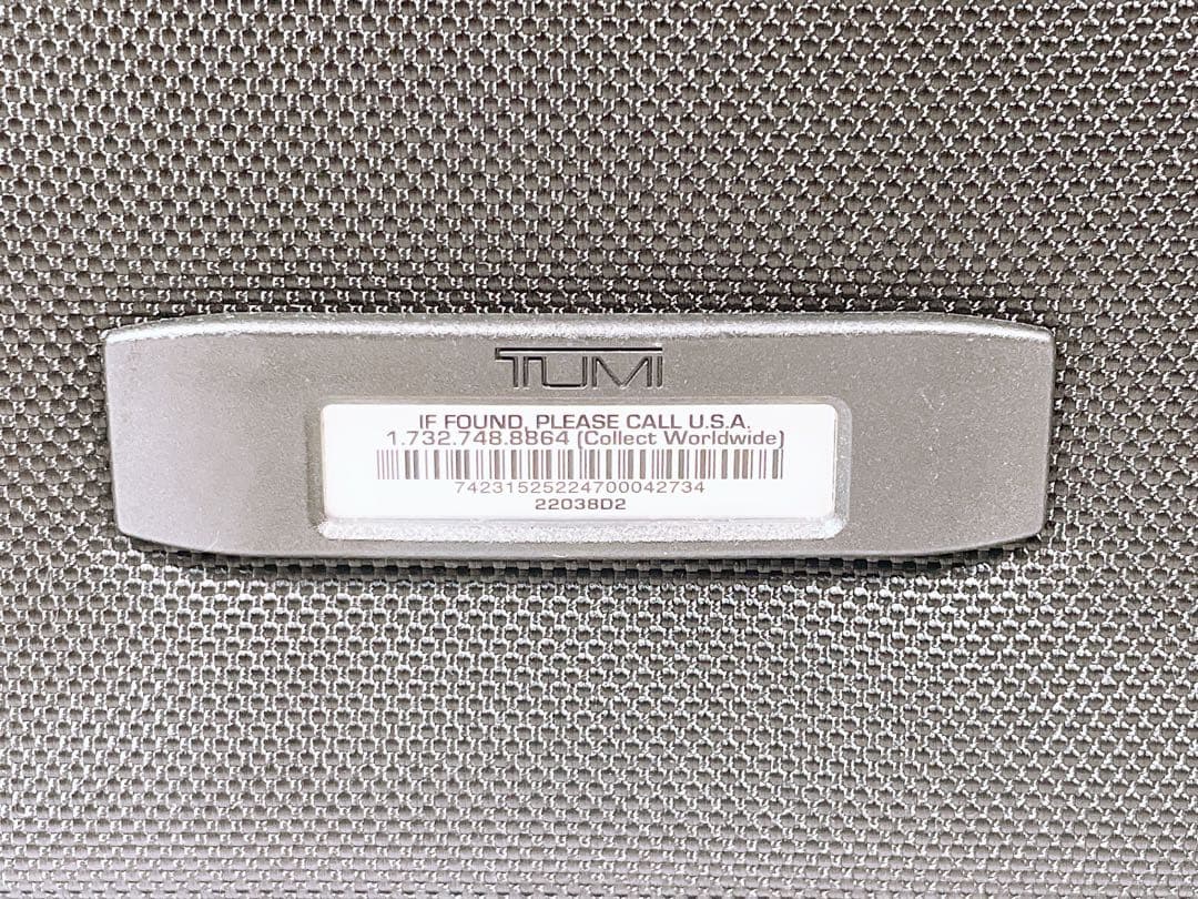 【良品】 TUMI トゥミ ガーメントキャリー 4ウィール 22038D2