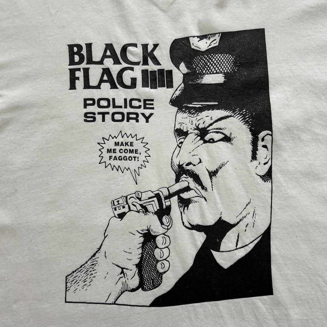 90s ヴィンテージ ブラックフラッグ バンドTシャツ L パンク ロックT
