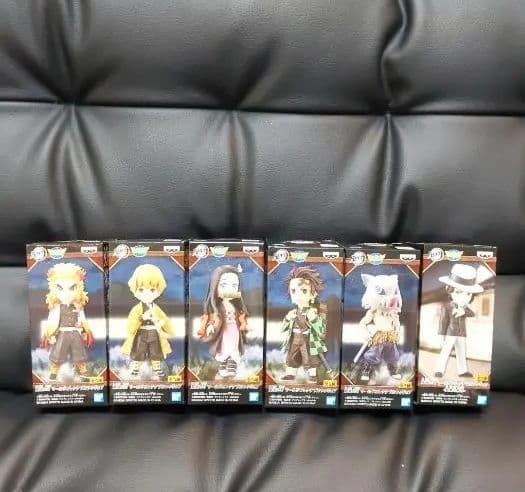 鬼滅の刃 ワーコレ フィギュア 16点 セット 鬼滅ノ刃 Qposket付き。