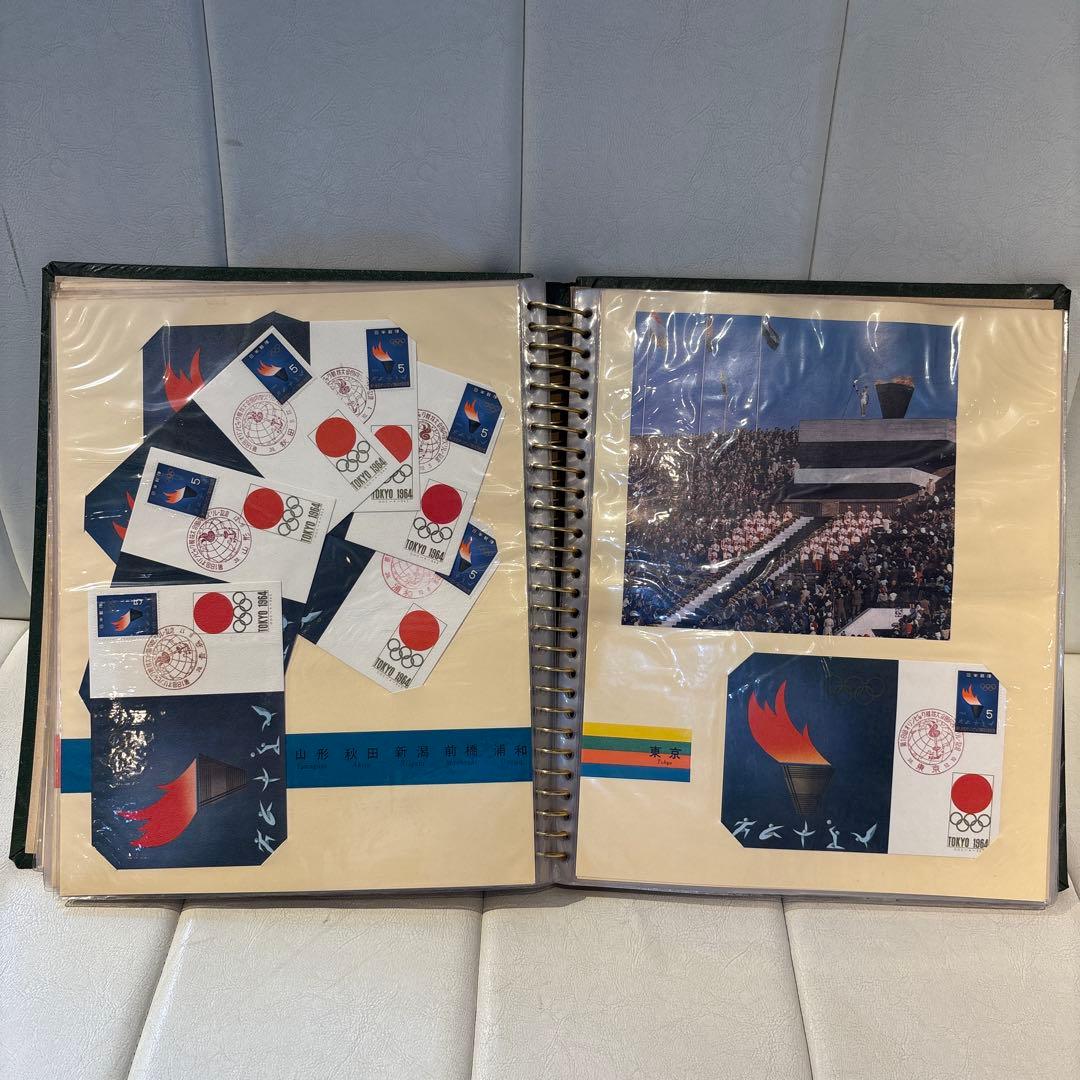 FDC 初日カバー 1964年 東京オリンピック郵趣サービス コンプリート品
