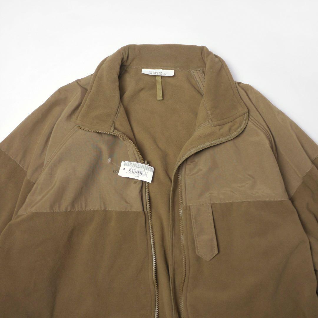 デッド米軍US NAVYミリタリー フリース ジャケット軍物コヨーテXL NWU