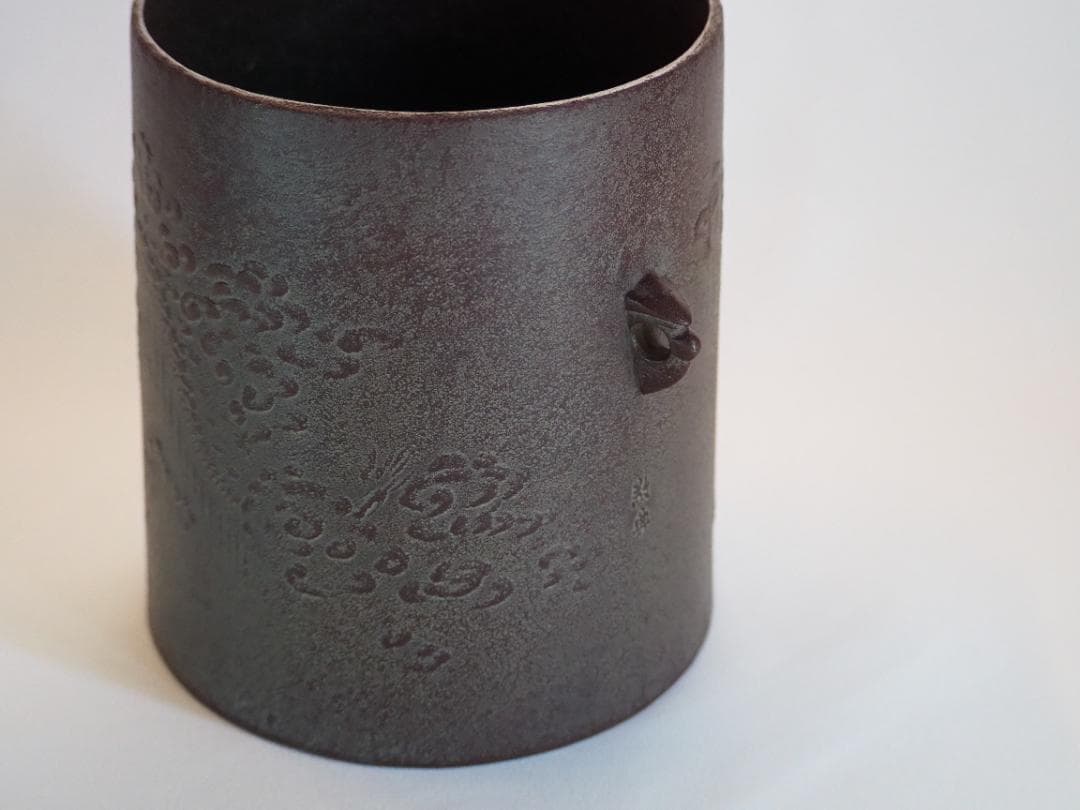 【人間国宝】高橋敬典造『雲龍釡』（共箱）