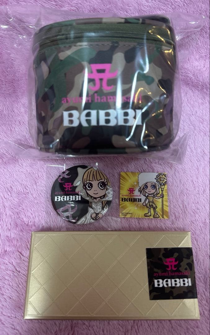 2種セット【ayu×BABBI 】ミニバニティポーチセットとヴィエネッズィ