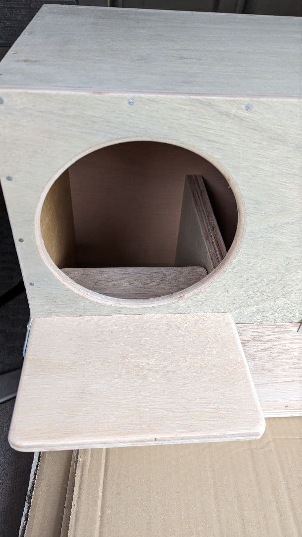 大型　巣箱　小鳥