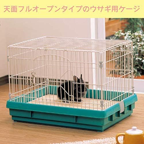 アイリスオーヤマ ラビットケージ UK-650 パステルグリーン