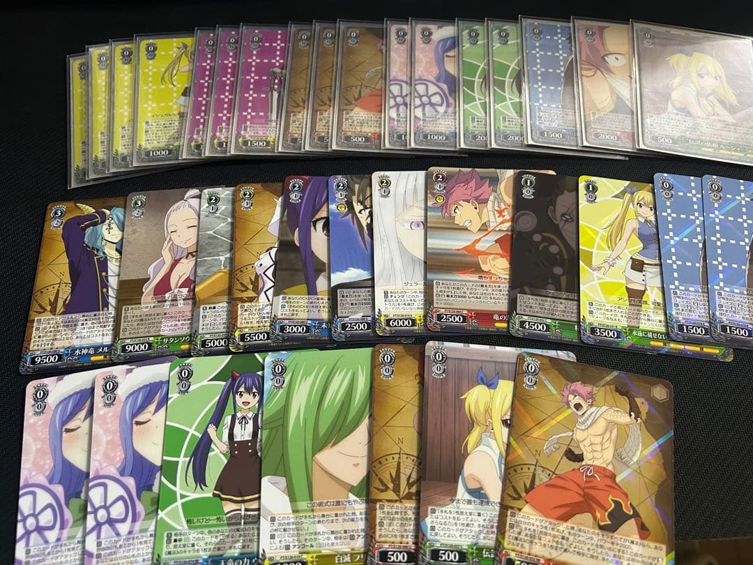ヴァイスシュヴァルツ　フェアリーテイル　デッキ　パーツ付き