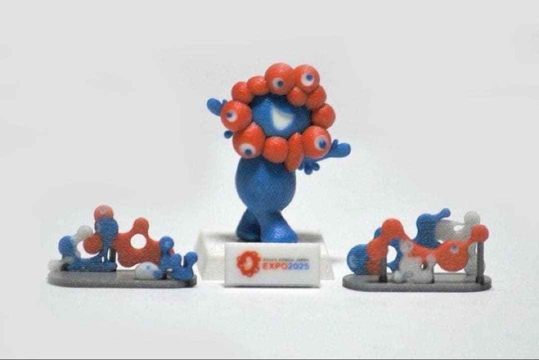 2点セット　ミャクミャク 1/150スケールフィギュア　万博　IRASSHAI