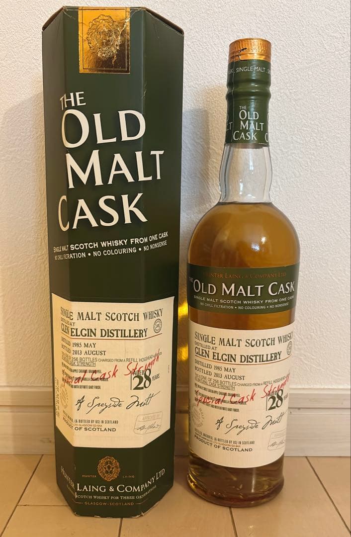 グレンエルギン 1985-2013 28年 45.4％ /ハンターレインOMC