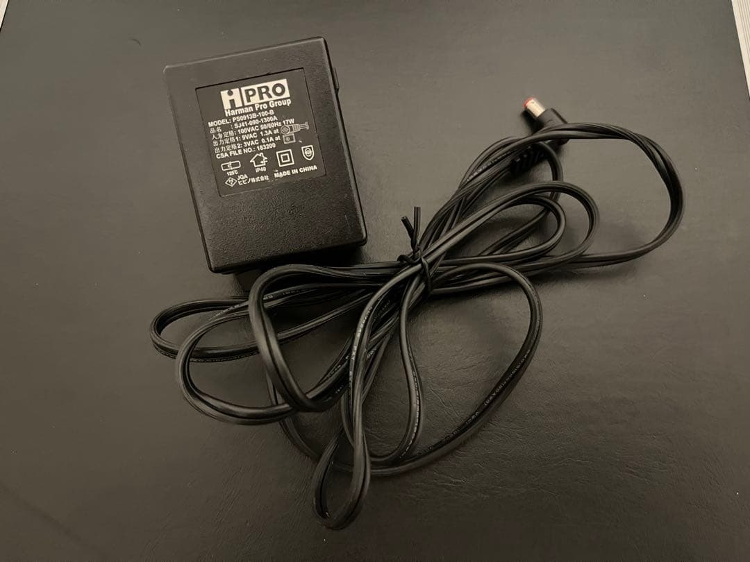 Digitech Whammy WH-1 アダプター付き