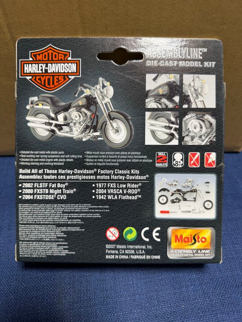 オートバイ・バイク Harley-Davidson 2002 FLSTF Fat Boy