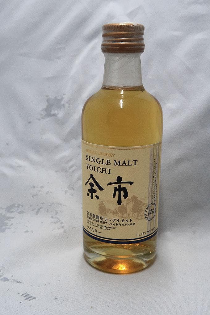 ニッカウィスキー ミニチュアボトル ３種（余市・竹鶴・Ｇ＆Ｇ）