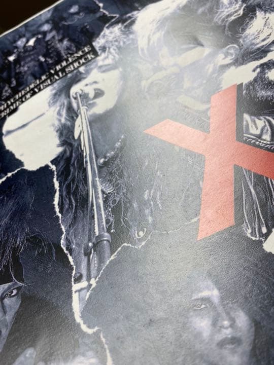 X JAPAN エックスジャパン　[当時Tシャツ原稿及びポスター]