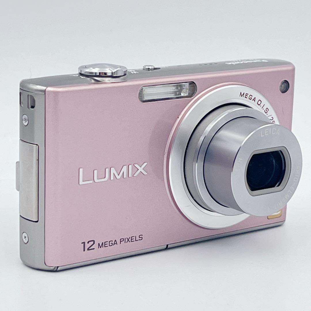 【美品】Panasonic LUMIX DMC-FX40 ピンク 箱/付属品完備