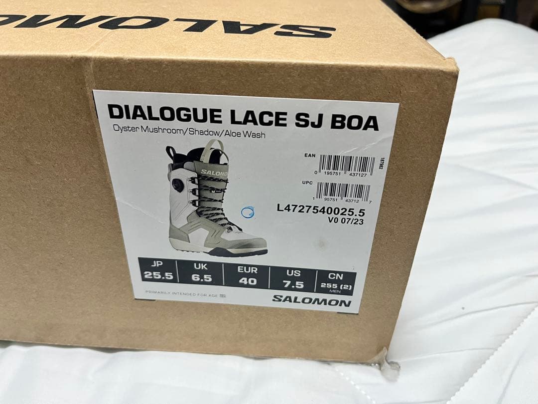 スノーボード mas alSALOMON LACE SJ BOA 25.5