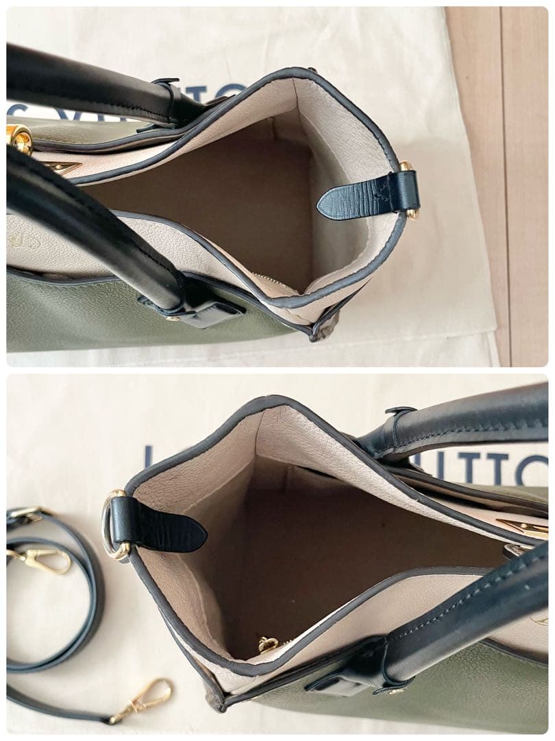 RFID 正規品 ルイヴィトン オンマイサイドMM ハンドバッグ