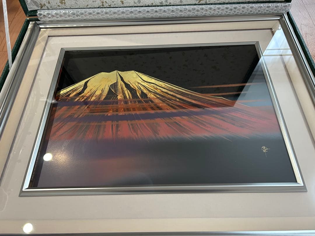 赤富士　富士山 大角博明 Mt.Fuji