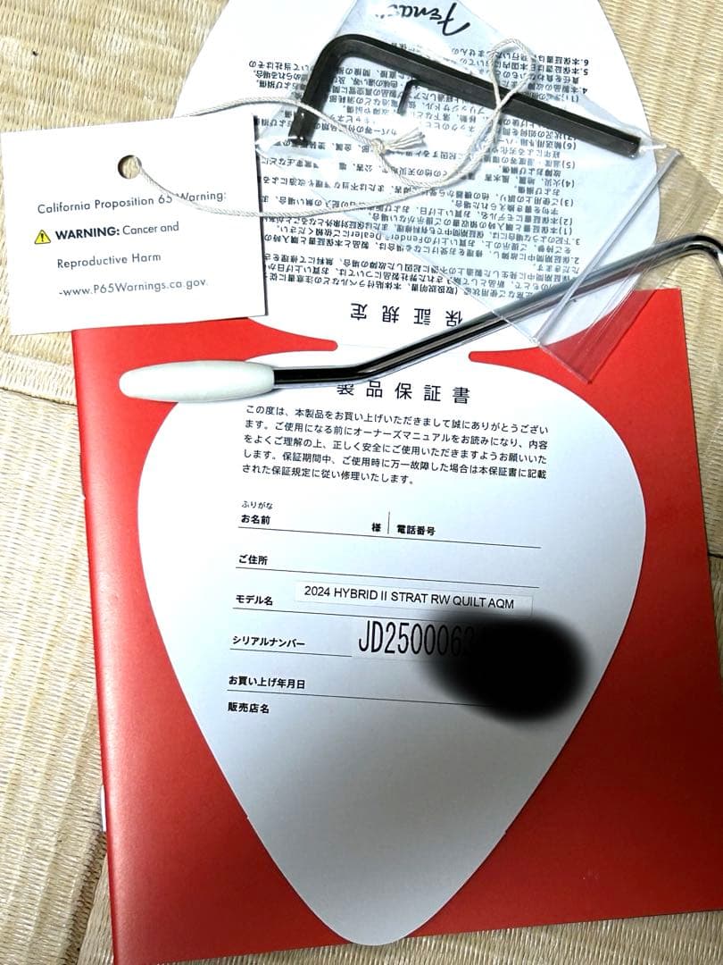 2024年限定！fender hybrid2 ストラトキャスター