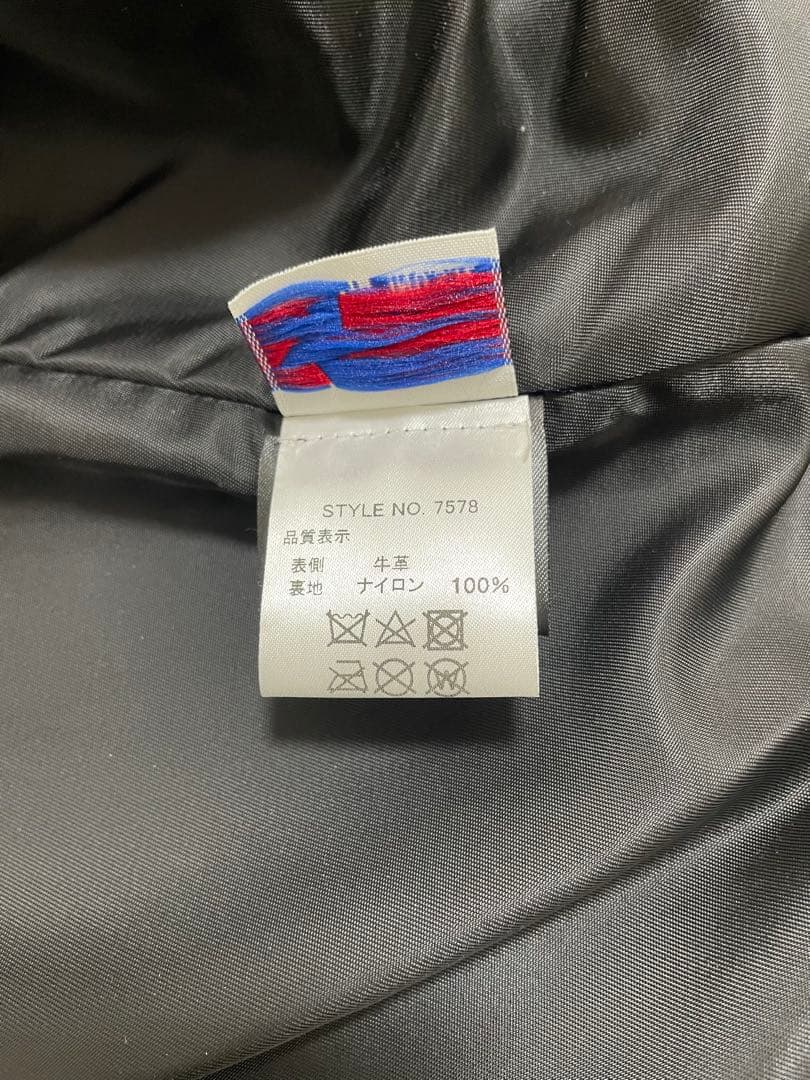 Schott ショット シングルライダースレザージャケット 7578 サイズ40