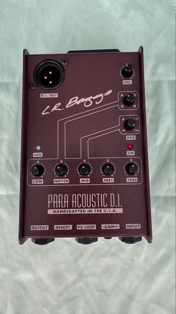 ギター L.R. Baggs PARA ACOUSTIC D.I.