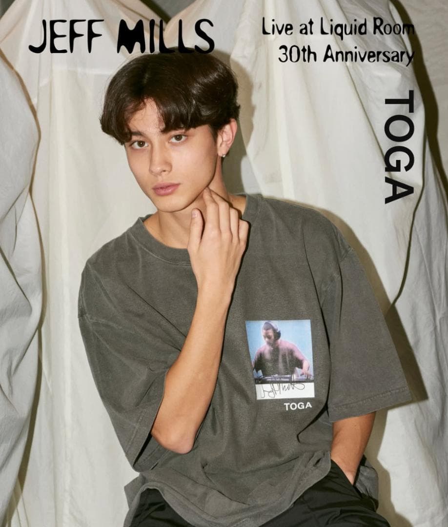 TOGA x JEFF MILLS コラボ Tシャツ ジェフミルズ トーガ XL