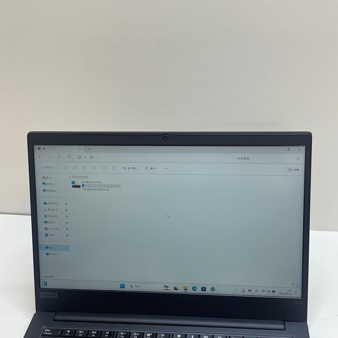 #225 レノボ ThinkPad E14 i3-10110U 8gb 256G