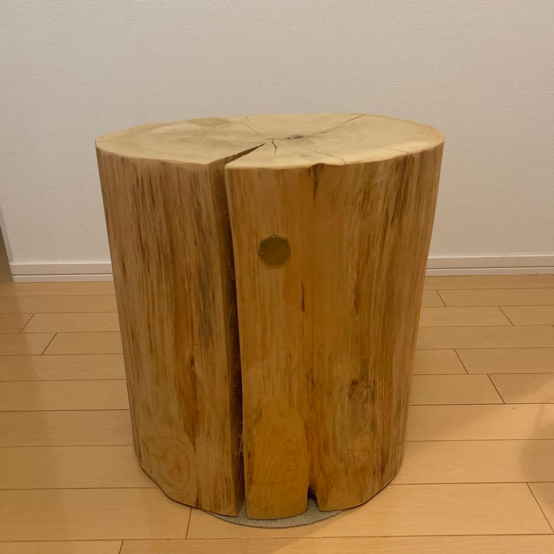 Cul de Sac カルデサック 丸太 スツール 青森ヒバ