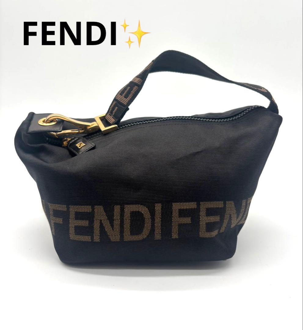 FENDI フェンディショルダーバッグ トートバッグ ナイロンハンドバッグ肩掛け
