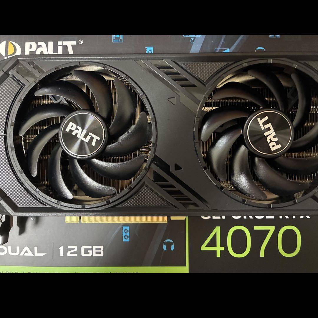 Palit GeForce RTX 4070 デュアルファン