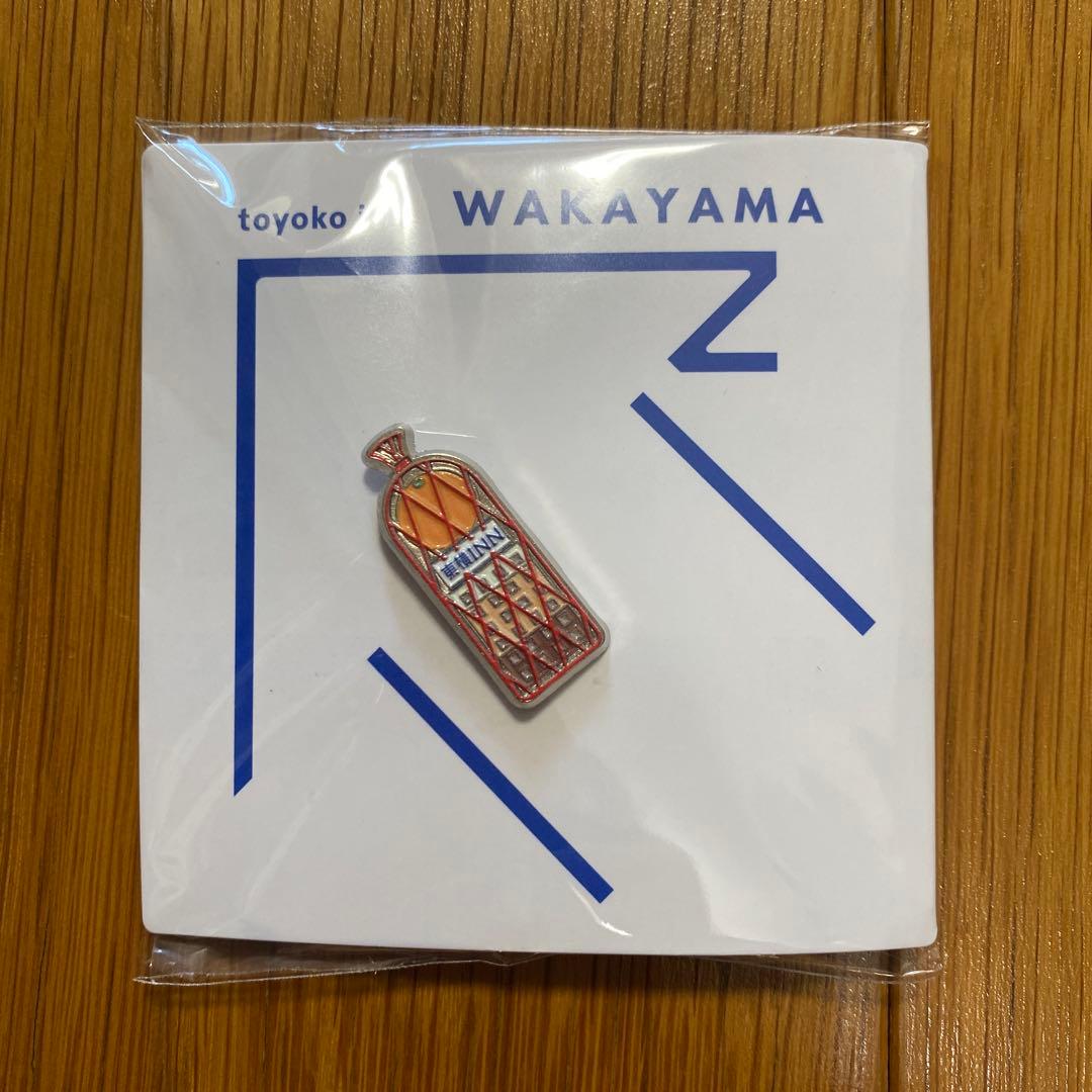 東横イン　ご当地　GENKIバッジ　ピンバッジ　和歌山