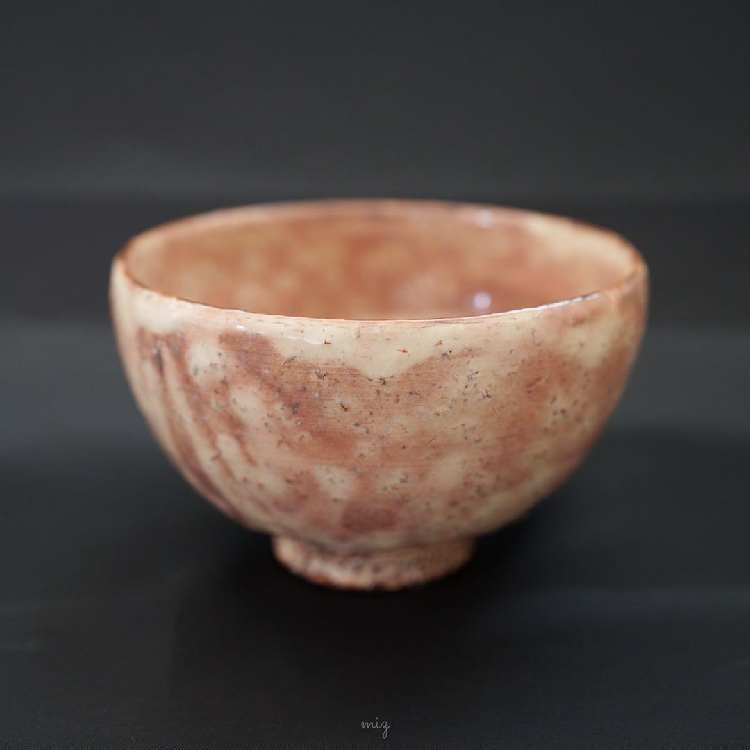 新春セール 萩焼茶碗 田原謙次 造 (十三代田原陶兵衛) 共箱共布