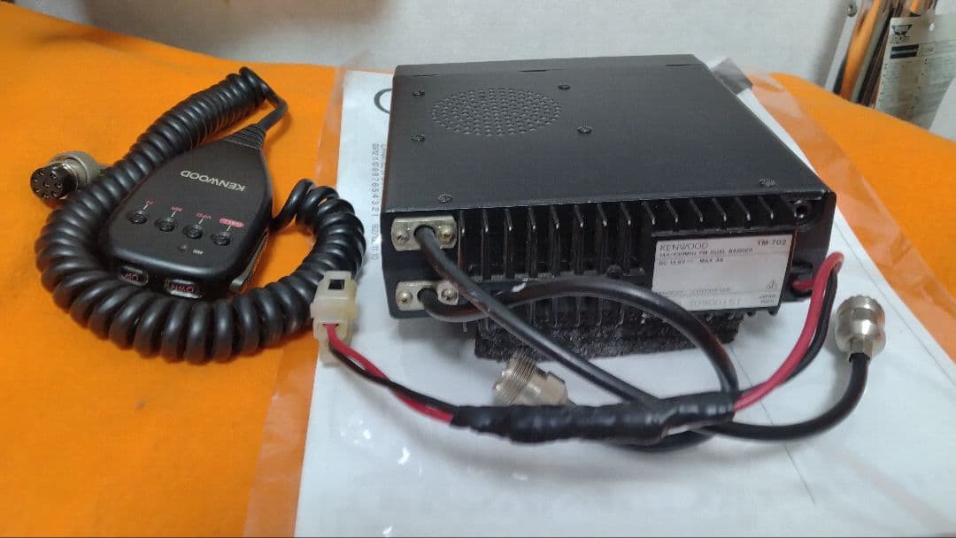 KENWOOD ディユアルバンドTM-702 動作品