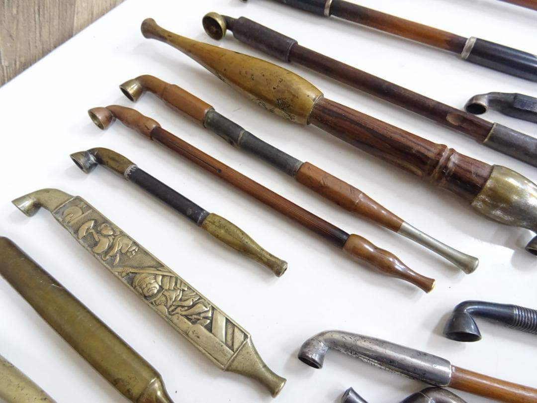 こ*ち様 鹿080 アンティーク キセル 煙管 22点 まとめ売り