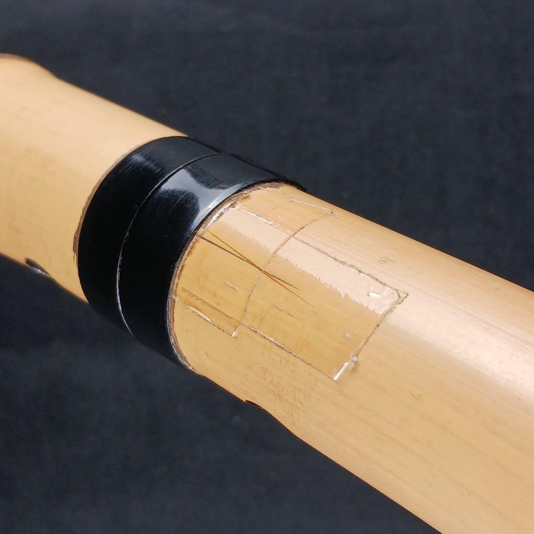 Y3110-4 琴古流 尺八 草野鈴風 全長55㎝ 竹製